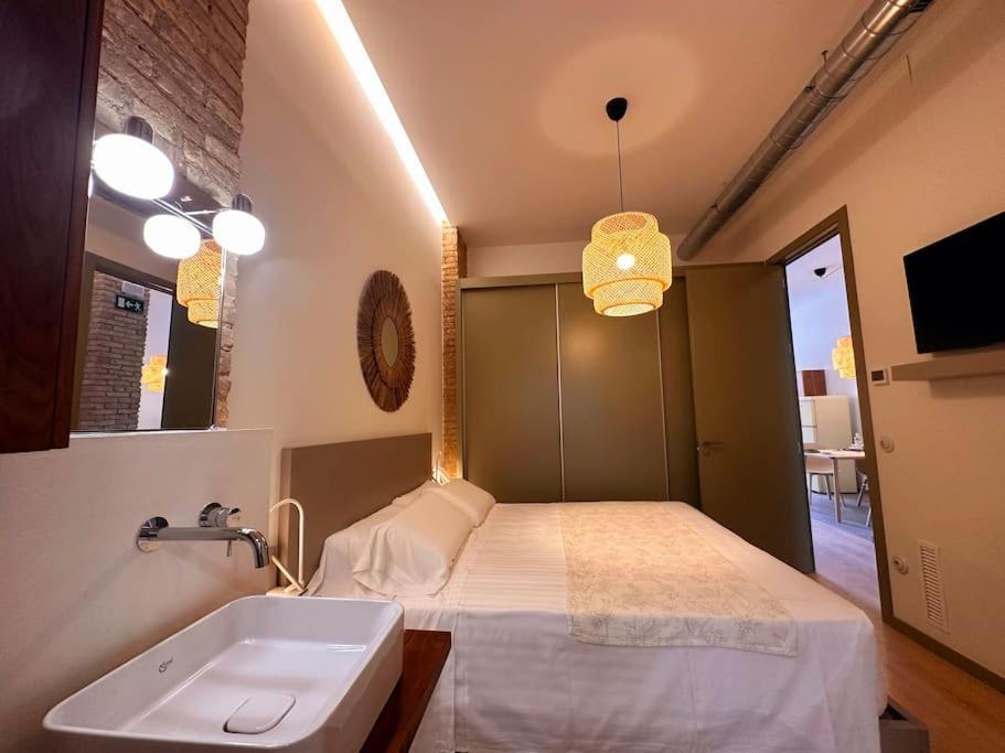 Tradicional Casa Con Patio Ruzafa Appartement Valencia Buitenkant foto