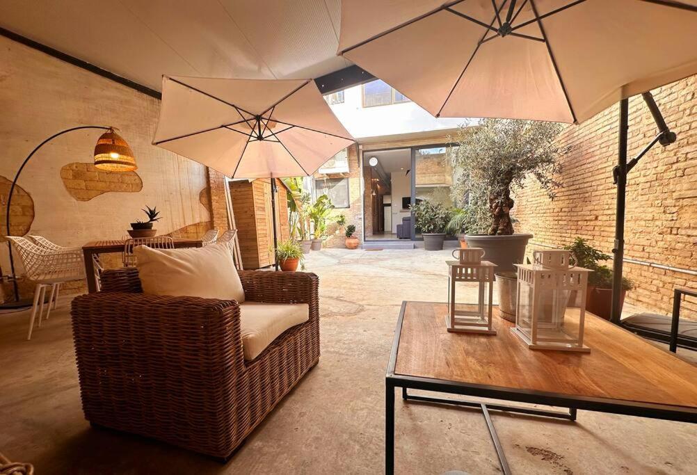 Tradicional Casa Con Patio Ruzafa Appartement Valencia Buitenkant foto