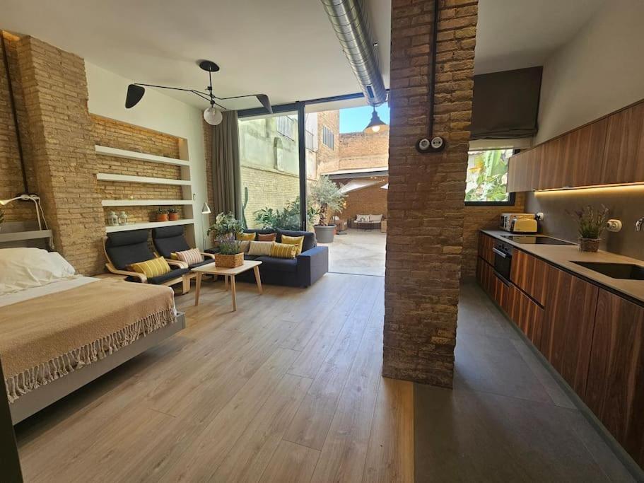 Tradicional Casa Con Patio Ruzafa Appartement Valencia Buitenkant foto